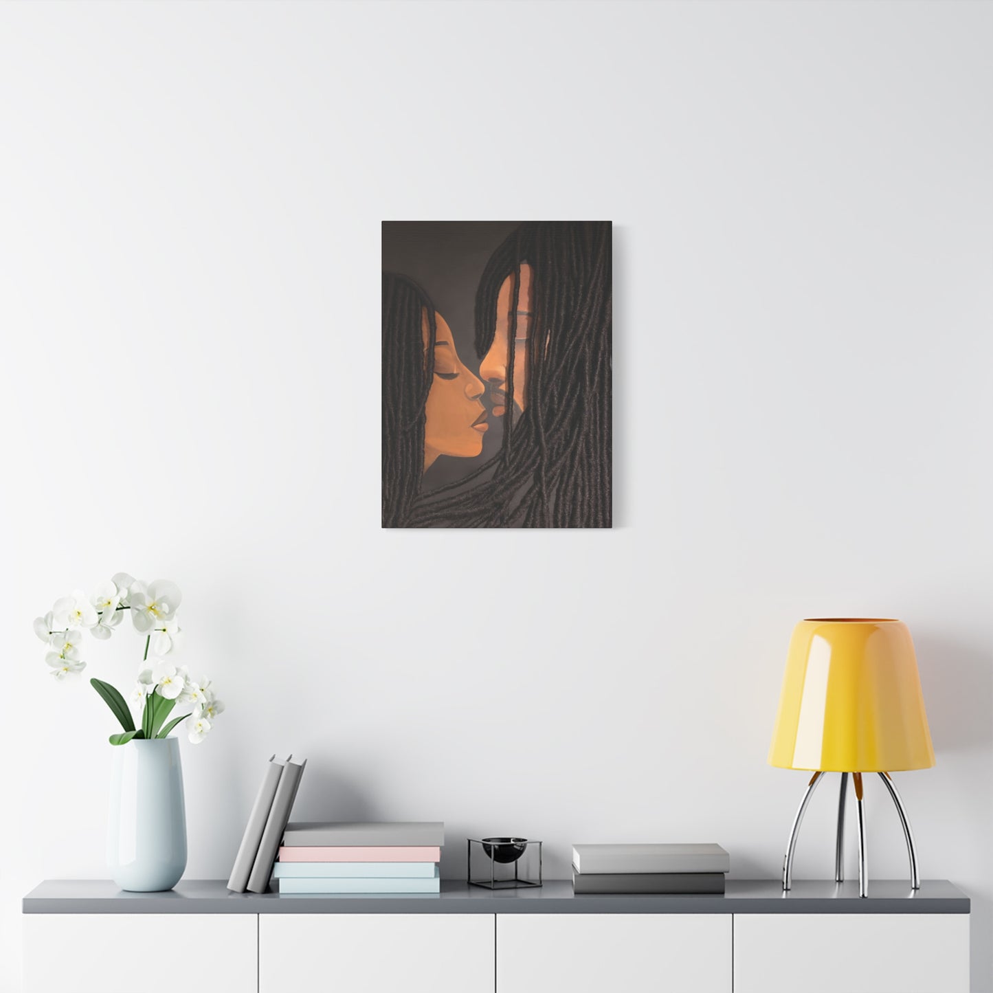 InterLocked 2D Canvas Print (No Hair)