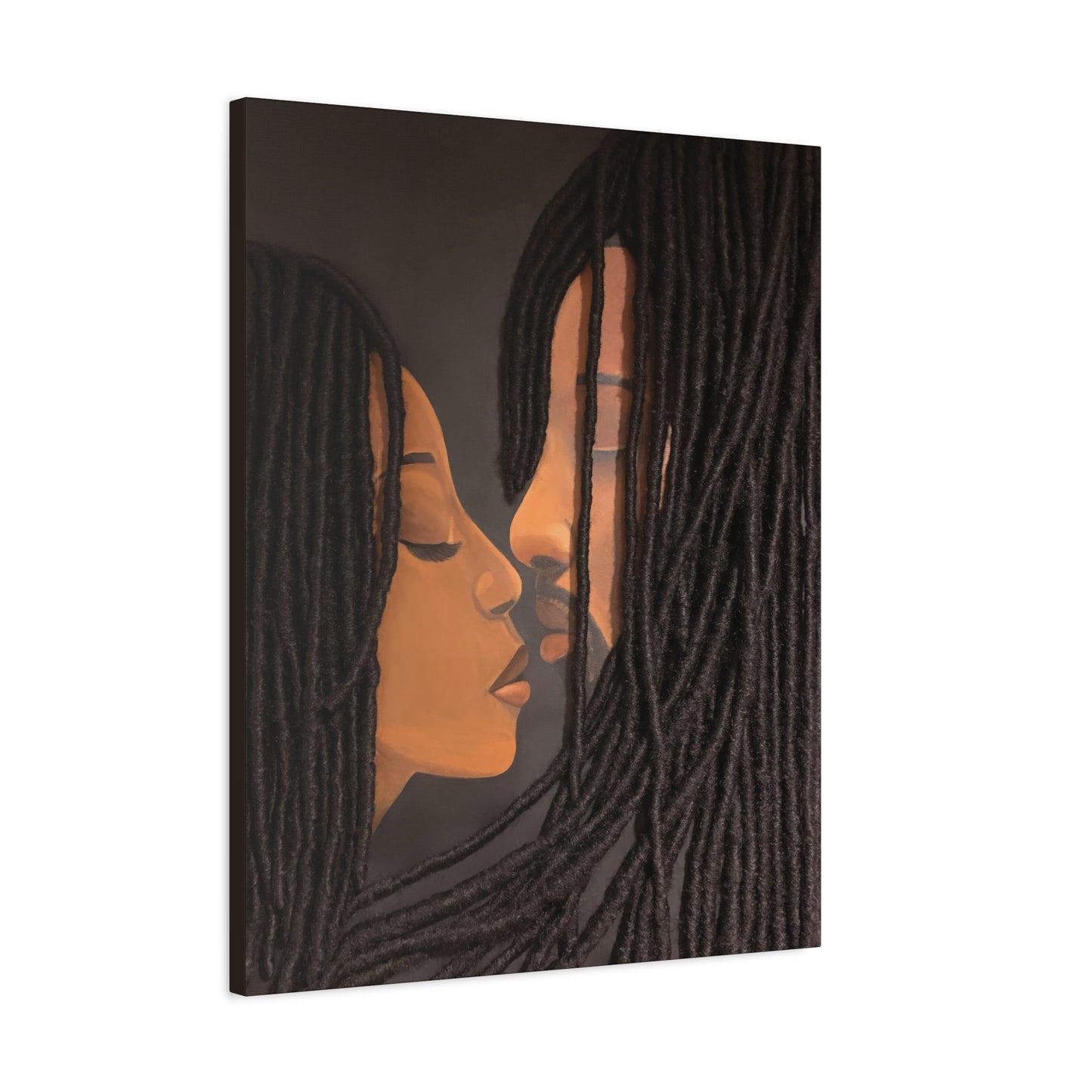 InterLocked 2D Canvas Print (No Hair)