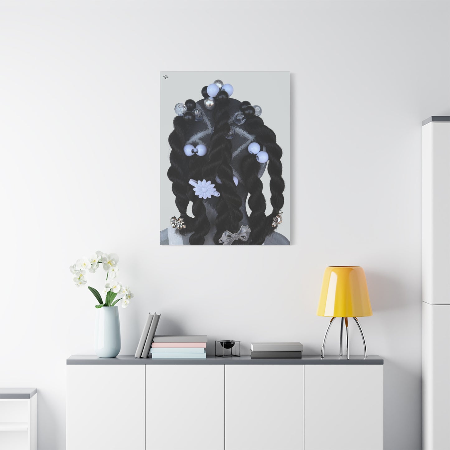 Baby Girl I 2D Canvas (No Hair)