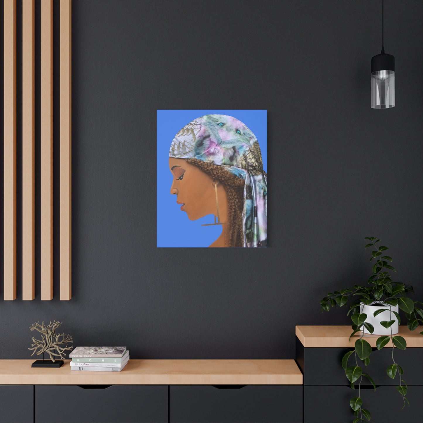 Bey You 2D Canvas Print (No Hair)