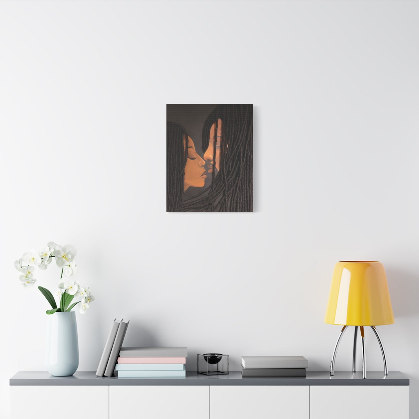 InterLocked 2D Canvas Print (No Hair)
