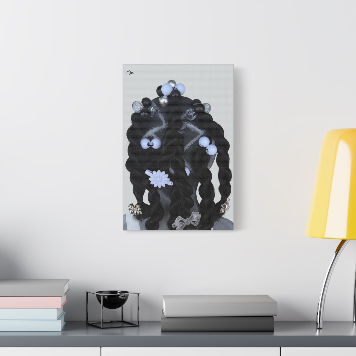 Baby Girl I 2D Canvas (No Hair)