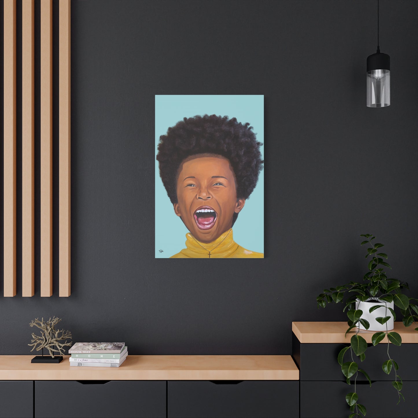 SONshine 2D Canvas Print  (No Hair)