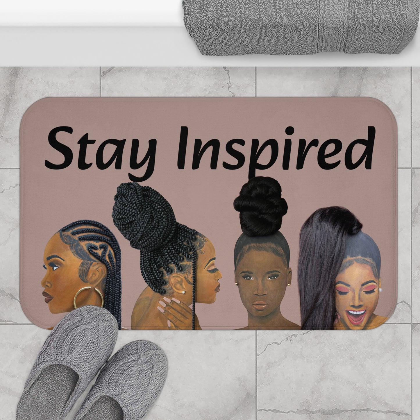 Fruits of spirit- 2D Bath Mat (No Hair)